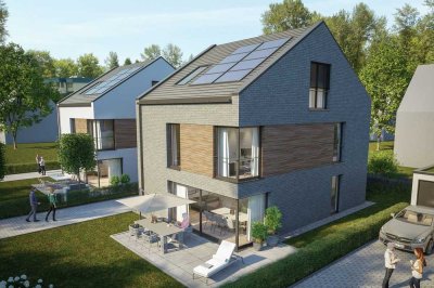 **BECKLEM**  Modernes EFH auf rd 385 m² Grundstück in exklusiver Villenlage