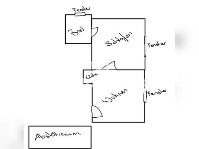 Tauschwohnung: Ruhige 2-Zimmer Wohnung am Kanal sucht neues Zuhause!