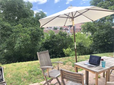 Stuttgart West. Wohnung mit Garten. Zeitmietvertrag.