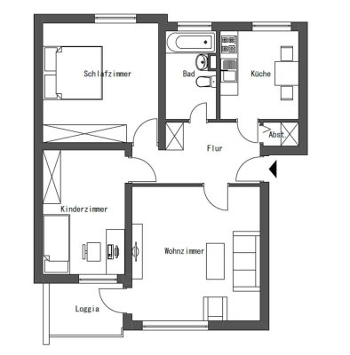 Ihr neues Zuhause: Stilvolle 3-Zimmer-Wohnung in Bremen-Horn