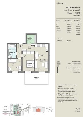 EOF-Wohnungstyp 3-Zimmer