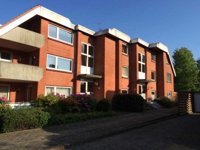 Bewerbungsstop Kirchweyhe, Modernisierte 1,5 Zimmer Erdgeschosswohnung mit Terrasse und Einbauküche