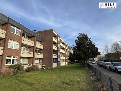 Freundliche 2-Raum-Wohnung mit Balkon in Krefeld-Fischeln.