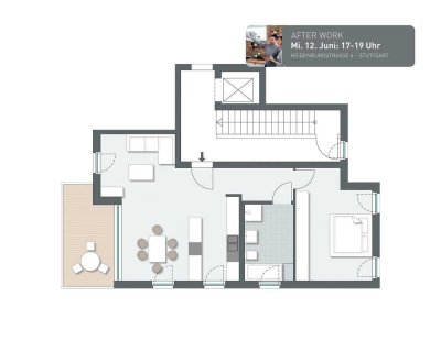 2-Zimmer-Wohnung im Obergeschoss | 6B.4