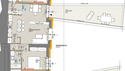 Traumhafte Wohnung im modernem Design mit Balkon