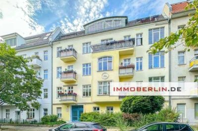 IMMOBERLIN.DE - Schöne Altbauwohnung in gefragter Lage