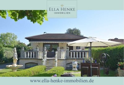 Wohnen wie im Urlaub! Traumhafter, sehr gepflegter Bungalow mit Pool - ideal für ein Paar.