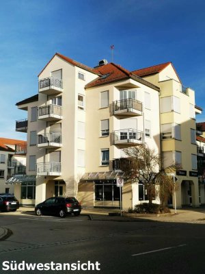 Großzügige 2 ZKB-DG-Wohnung mit Balkon und TG-Stellplatz in Klosterlechfeld