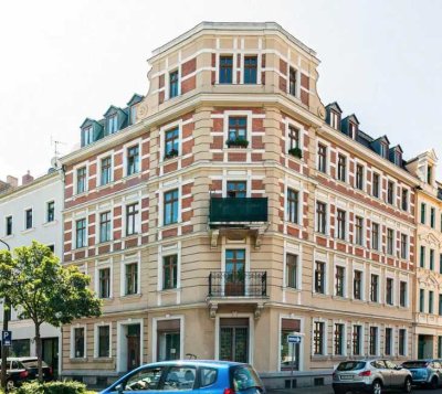 Schön geschnittene 3 Zimmerwohnung mit großen Balkon in Görlitzer Südstadt