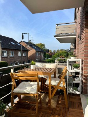 Schöne Dreizimmerwohnung mit Balkon und Garage