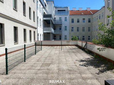 3-Zimmer-Altbau-Wohnung mit grozügiger Terrasse