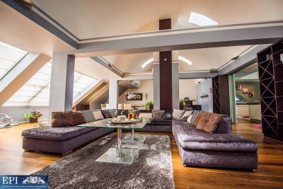 Exklusive Penthouse-Wohnung in bester Lage - Traumhafte Terrasse mit Blick auf den Stephansdom