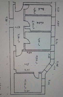 3 Zi Wohnung mit Balkon und Stellplatz