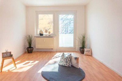 Möblierte Singlewohnung mit Balkon