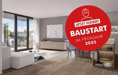 Fixer Baustart Frühjahr 2025: 2-Zimmer Wohnung | IDEAL AUCH FÜR ANLEGER (Top A07)