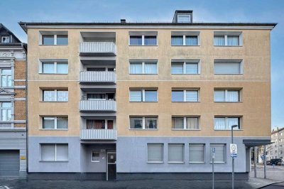 Renovierte 2-Zimmer Eigentumswohnung mit ca. 55 m² und Loggia in zentraler Lage von Mülheim / Ruhr