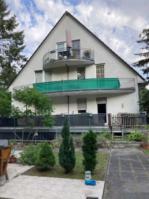 Familien Oase in Mahlsdorf, mit 94m², 3 Zimmer, DG, Terrasse, Gemeinschaftsgarten