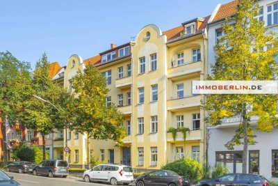 IMMOBERLIN.DE - Helle 3-Zimmer-Wohnung mit Sonnenbalkon in Steglitz