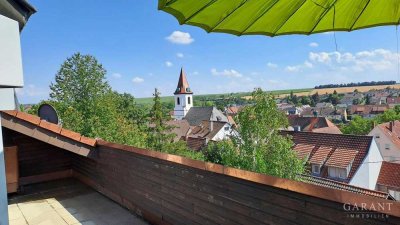 Wohnen mit Aussicht und Ausbaupotential in Nordheim