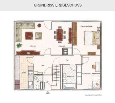 Modernisiertes Haus mit großem Garten an Hausmeister-Ehepaar zu vermieten