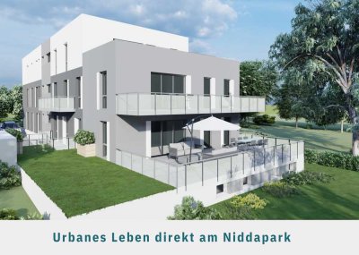 Neubau: 3- oder 4-Zimmer-Wohnung mit traumhaftem Blick auf den Niddapark!