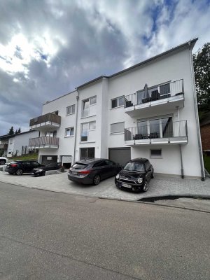 Neubau 3-Zimmer-Wohnung barrierefrei mit Balkon in Feldrandlage