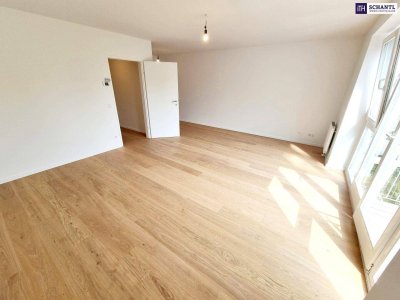 Neuer Preis! Perfekte Kleinwohnung mit Balkon! Ruhelage im letzten Regelgeschoss hofseitig! Frisch saniert + Blick ins Grüne + Tolle Infrastruktur + Garagenplatz im Haus! Jetzt zugreifen!