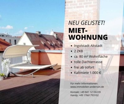 gemütliche 2-Zimmer Wohnung mit Dachterrasse