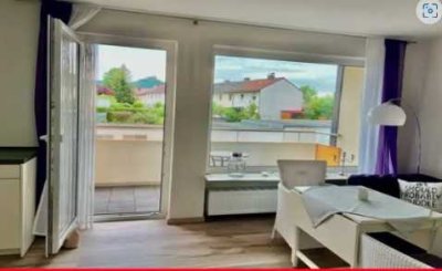 Moderne 1-Zimmer-Wohnung mit Balkon und Einbauküche in Hechingen