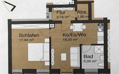 2-Zimmer-Wohnung im Zentrum von Rastatt