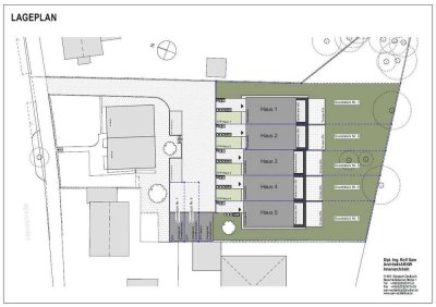 BGL-Hand: Neubau-Projekt mit 5 Häusern! Mittelhaus mit Stellplatz in ruhiger Lage!