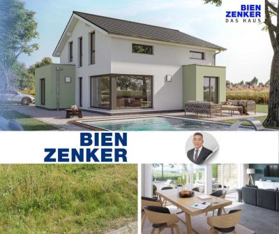 Nachhaltiges Bauen mit Bien-Zenker - Baugrundstück mit Neubau in Bahlingen