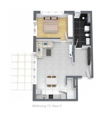 Stilvolle 2-Raum-Wohnung in Aichach