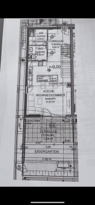 99m2 Wohnung mit Garten