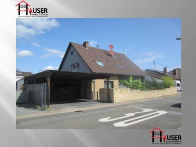 Walldorf: Freistehendes Einfamilienhaus in guter Lage mit Garage/Garten/Carport.