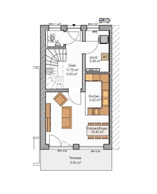 Doppelhaushälfte/ Neubau in schöner Wohnlage Steinhöring