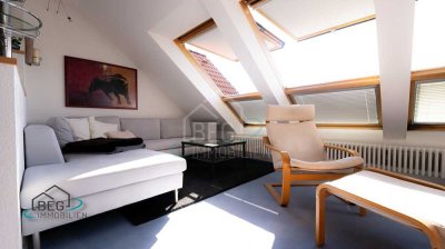 Albblick im Dachgeschoss - 2 Zimmer Wohnung mit Wohlfühlcharakter