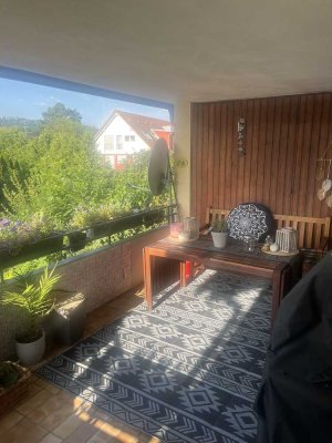 Exklusive, modernisierte 3-Zimmer-Wohnung mit Balkon und Einbauküche in Schorndorf