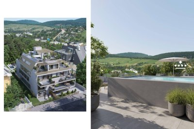 Penthouse: Penthouse mit Rooftop Pool und Weitblick