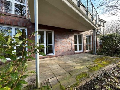 Wohnen mit Komfort: 3-Zimmer-Erdgeschosswohnung mit großzügiger Terrasse in Alt-Rahlstedt