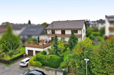 Schönes 3-Familienhaus in Großsachsen mit herrlichem Ausblick für Eigennutzer oder Kapitalanleger