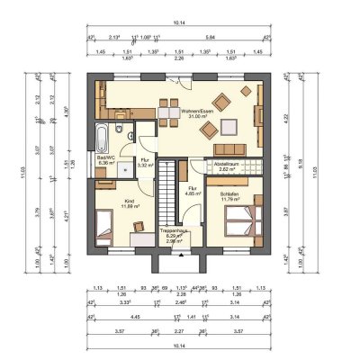 Erstbezug: Stilvolle 3-Zimmer-Wohnung mit gehobener Innenausstattung in Grünheide (Mark)