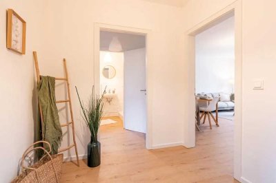 Am Bopser: kernsanierte 3-Zimmer-Wohnung mit Balkon & Stellplatz