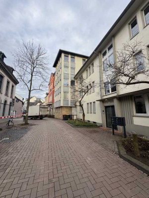 Attraktive 2 ZKB Wohnung - Hochparterre mit Balkon in der Dinslakener Fußgängerzone