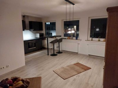 Moderne Etagenwohnung in der Velberter Fußgängerzone