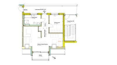 Exklusive 2-Zimmer-Dachgeschoßwohnung mit Balkon und zusätzlichen Spitzboden