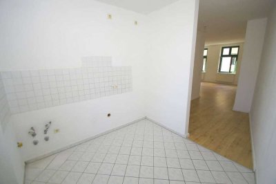 Ideale 2 Zimmer-Altbauwohnung mit Denkmalschutz in Leipzig-Ost mit grünem Weitblick