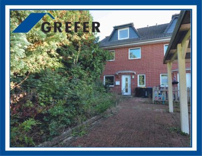 Lehrte, modernes, helles Reihenendhaus mit Gartenhaus und Carport   GREFER Immobilien