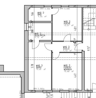 Charmante Wohnung mit Gartenanteil in Marburg