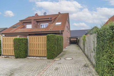 Schöne Doppelhaushälfte mit 2 Wohnungen und Garten in Rinkerode